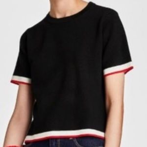 Zara short sleeve knit shirt